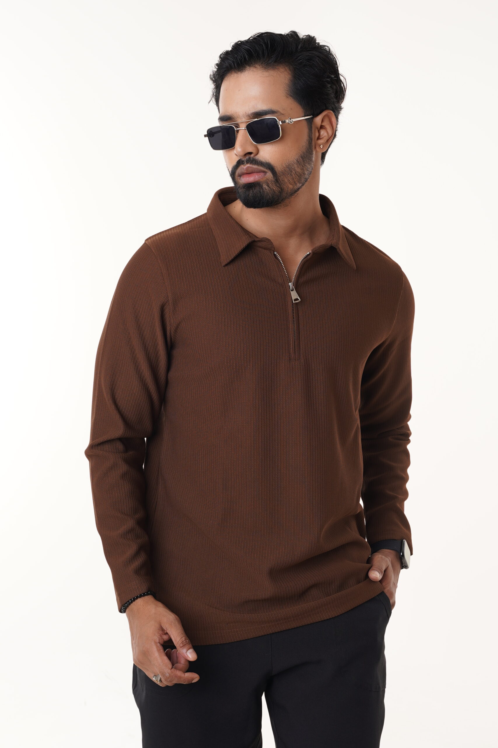 ARI03064-scaled-1.jpg Men's Full Sleeve Polo Shirt - Image 1