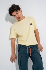 Basic T-Shirt Mint Yellow - Image 4