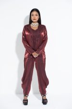 Stylish Jump Suit With Coat - Image 2