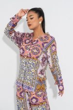 Clasi Alloner Print Shirt & Wide leg Pants