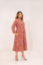Long Printed Dress - Image 5