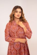 Long Printed Dress - Image 4