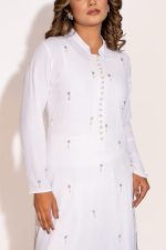 Amriss Ladies Kurta - White - Image 4